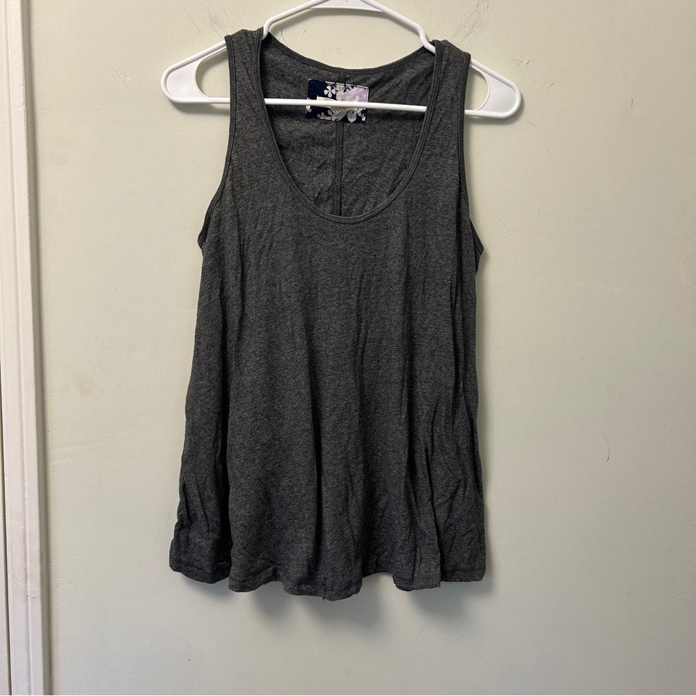 Charcoal Sleeveless Tank Top